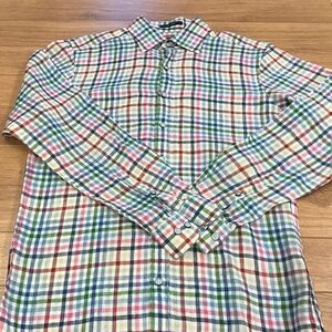 Rodd & Gunn sports fit linen button down shirt size xs